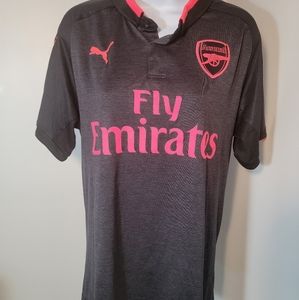 Arsenal Puma Soccer Jersey "Breast Cancer Edition"